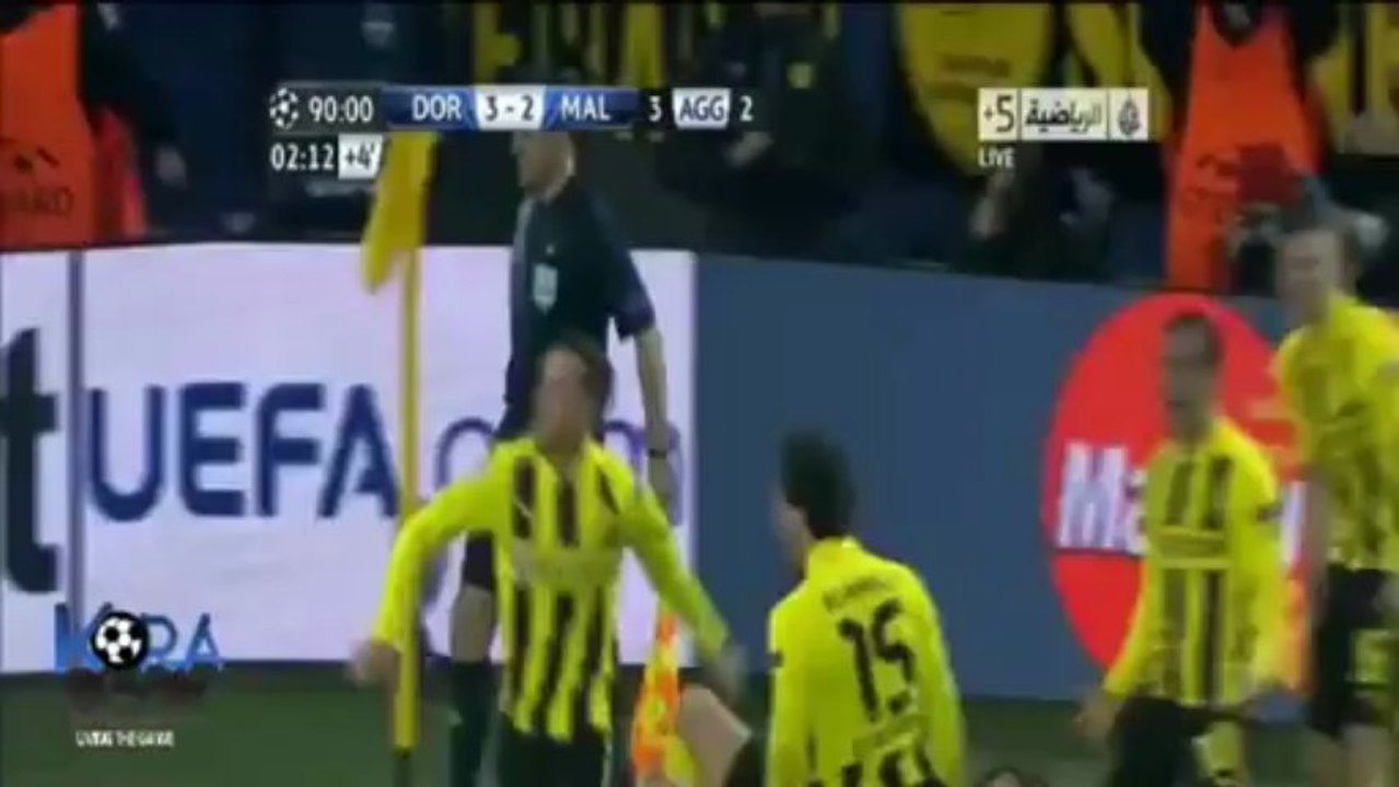 BVB v.s. Malaga 3:2 German Commentator Flips Out