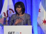 First lady wades into debate over gun violence