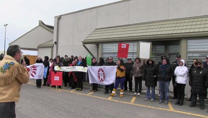 Chiefs of Ontario Education Rally Thunder Bay Ontario