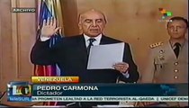 Derecha venezolana dio golpe de Estado en abril de 2002