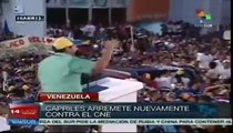 Capriles arremete nuevamente contra el CNE