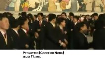 Des milliers de Nord-Coréens dansent en hommage à leurs dirigeants