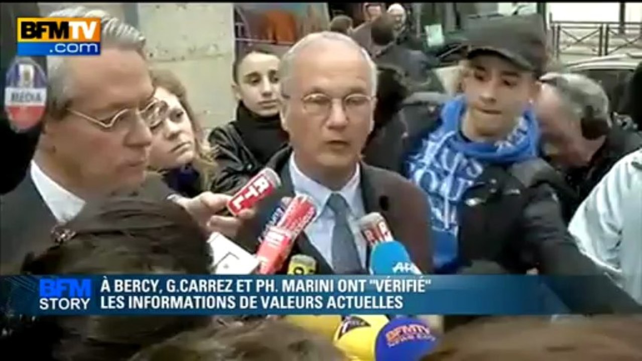 Cahuzac: le député Carrez et le sénateur Marini ont mené leur enquête à Bercy - 11/04