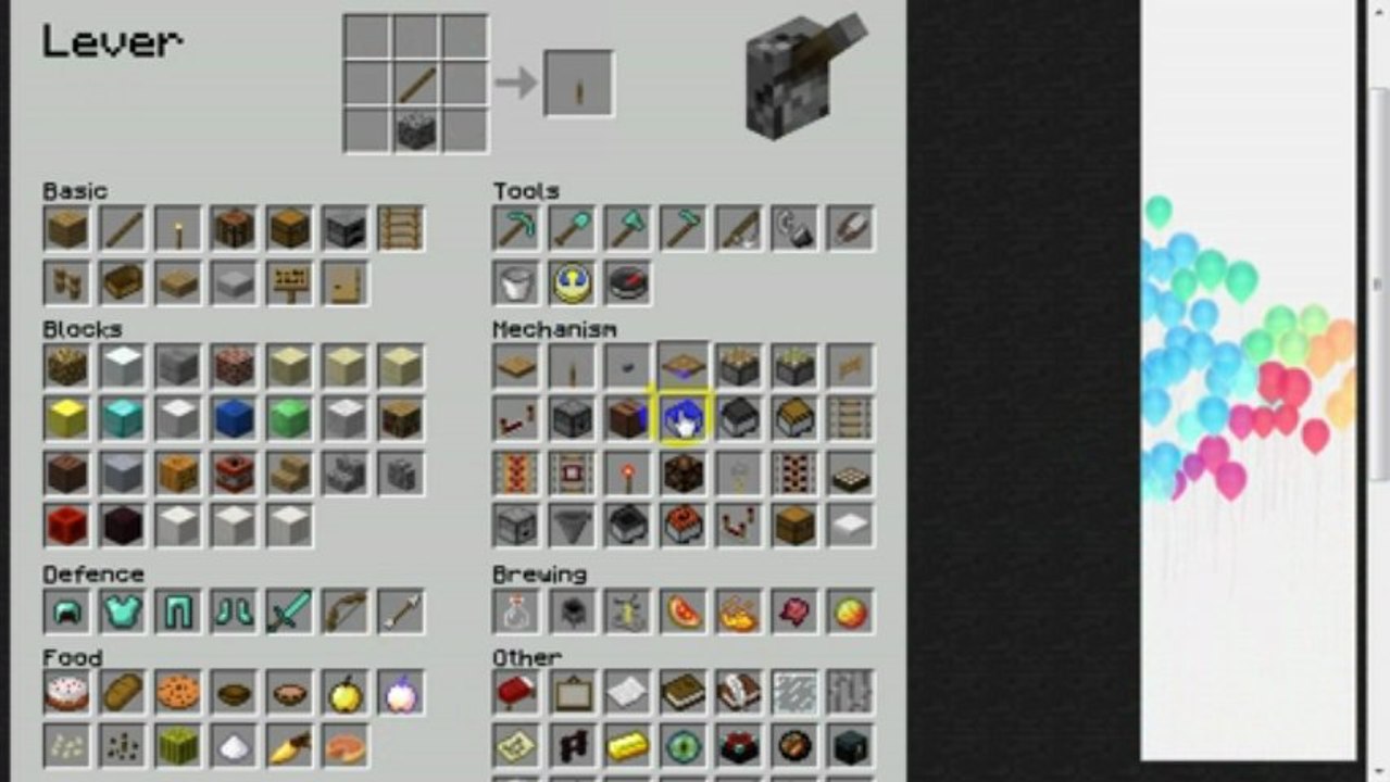 how to craft items in minecraft