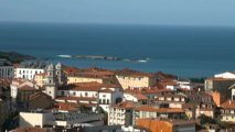 Paisaje y vistas de Candás Asturias 11 de abril