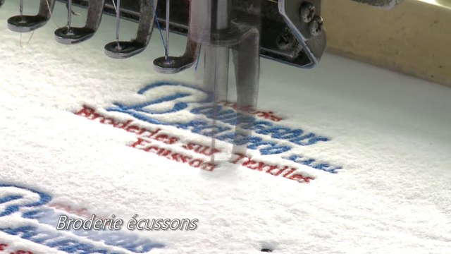 Ecusson brodé sur mesure - Textiles personnalisés / Ecusson-De-France