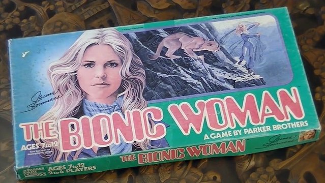 Bionic Woman board game (1976)