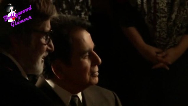 Dilip Kumar, Amitabh Bachchan & Shah Rukh Khan at the making of Filmfare Magazine Coverpage