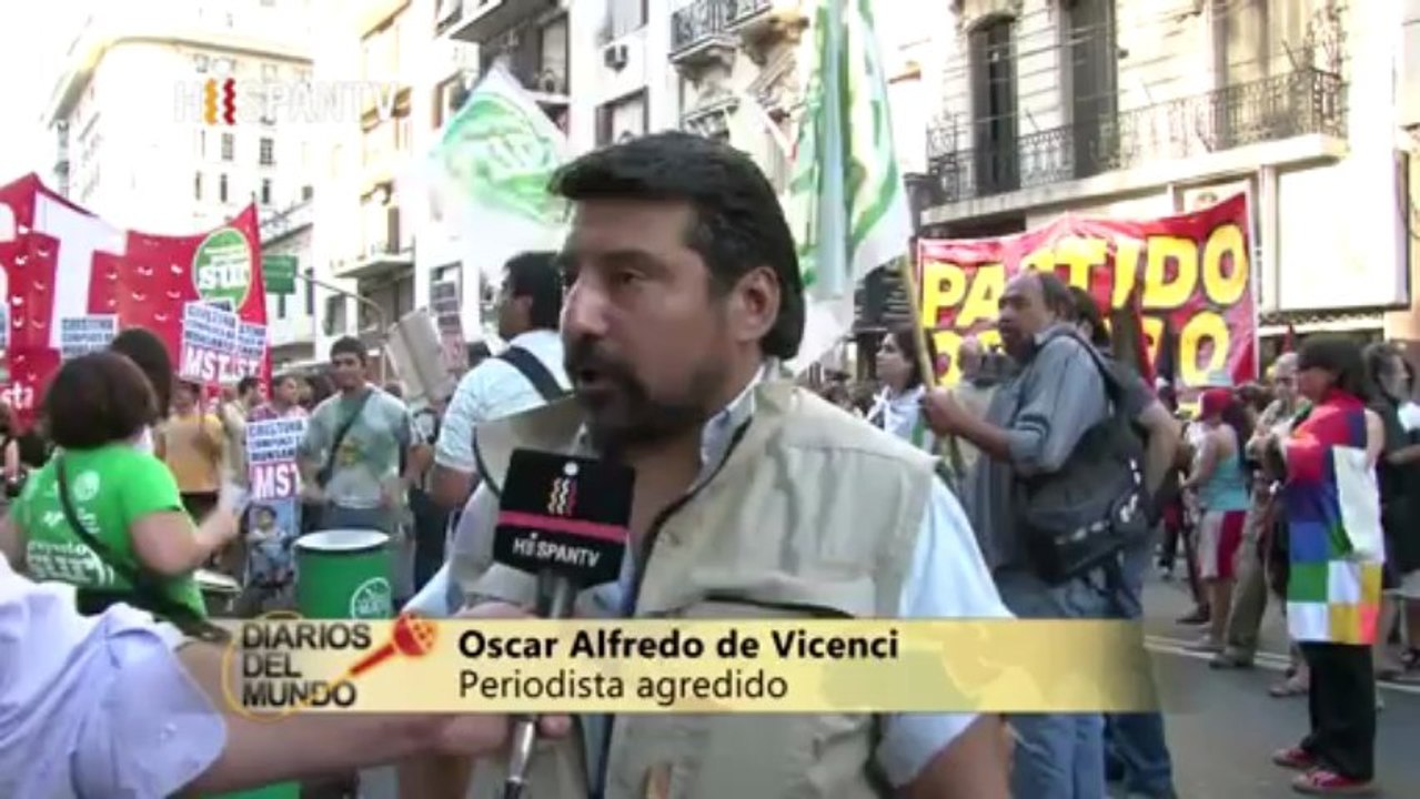 Argentinos protestan contra Monsanto