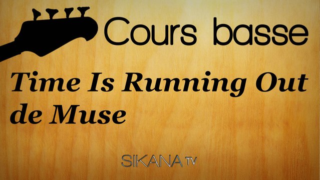 Cours basse : jouer Time Is Running Out de Muse - HD