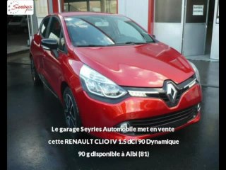 RENAULT CLIO IV Diesel neuve à 16750 €