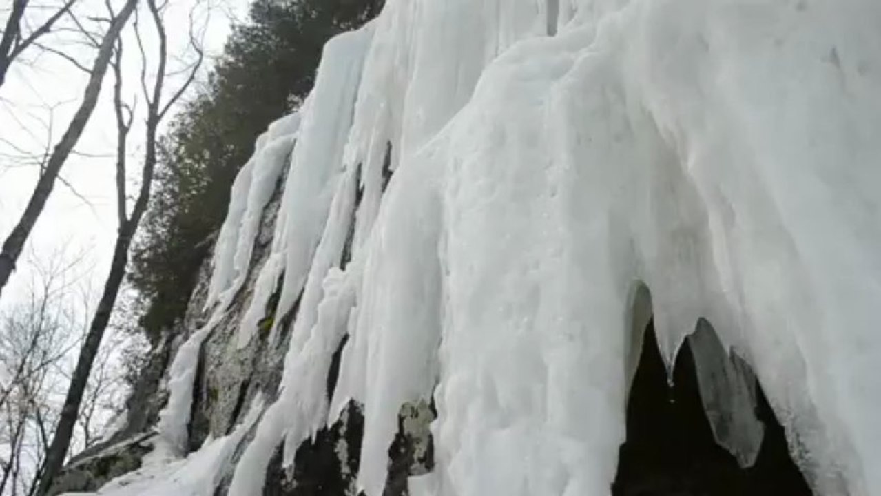 cascade de glace