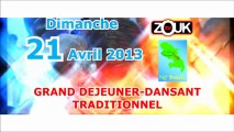 ZOUK TV DIMANCHE 21 AVRIL MARINOIR 2013 Déjeuner dansant /tropikprod