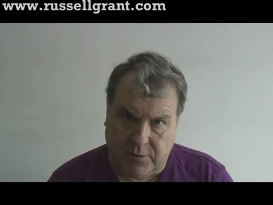 Russell Grant Video Horoscope Capricorn April Friday 12th 2013 www.russellgrant.com