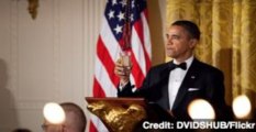 Obama Dines With A Dozen Senate Republicans