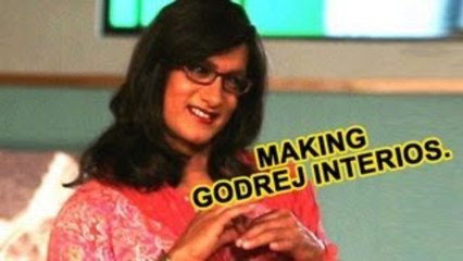 Making of Godrej Interios | Aamir Khan In Pretty Lady Avatar