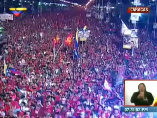 Maduro en Av. Bolívar: Ahora hay Chávez pa' rato en la historia futura de esta patria libre