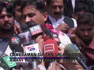 JUMSHAID DUSTI RELEASE MULTAN CENTRAL JAIL.-11-04-13