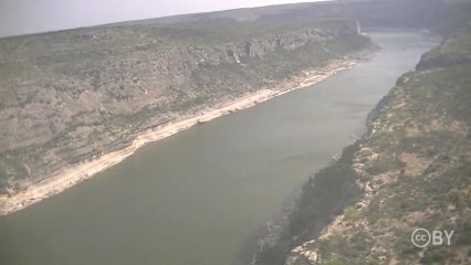 Pecos River by train