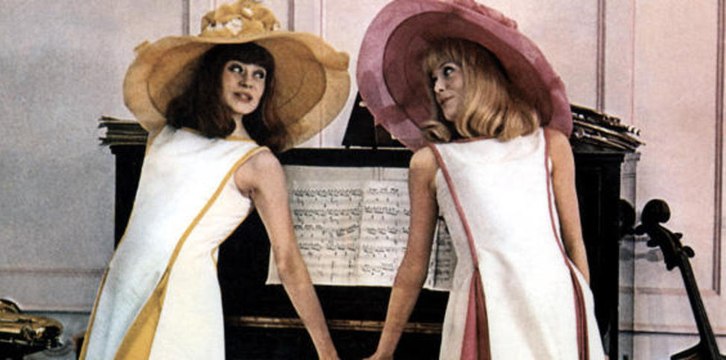 Tournage du film Les demoiselles de Rochefort de Jacques Demy