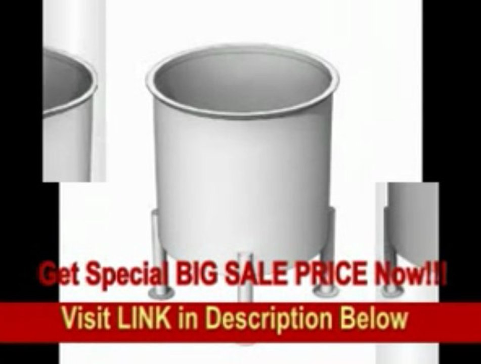 [SPECIAL DISCOUNT] Stainless Steel Tank, 500 Gals, High Polish Finish, Cone Bottom - Mixer Direct
