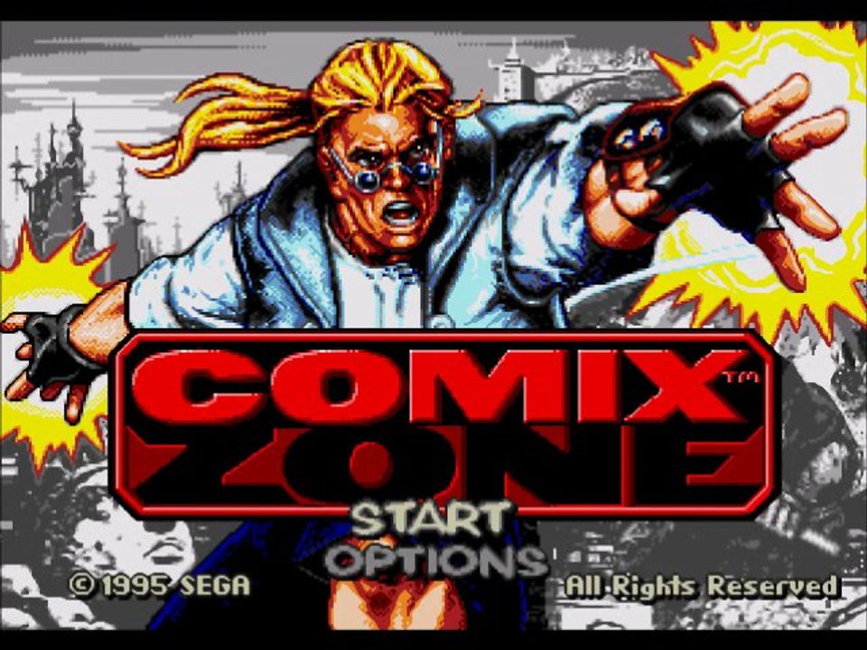 Direct Live Comix Zone (Megadrive)