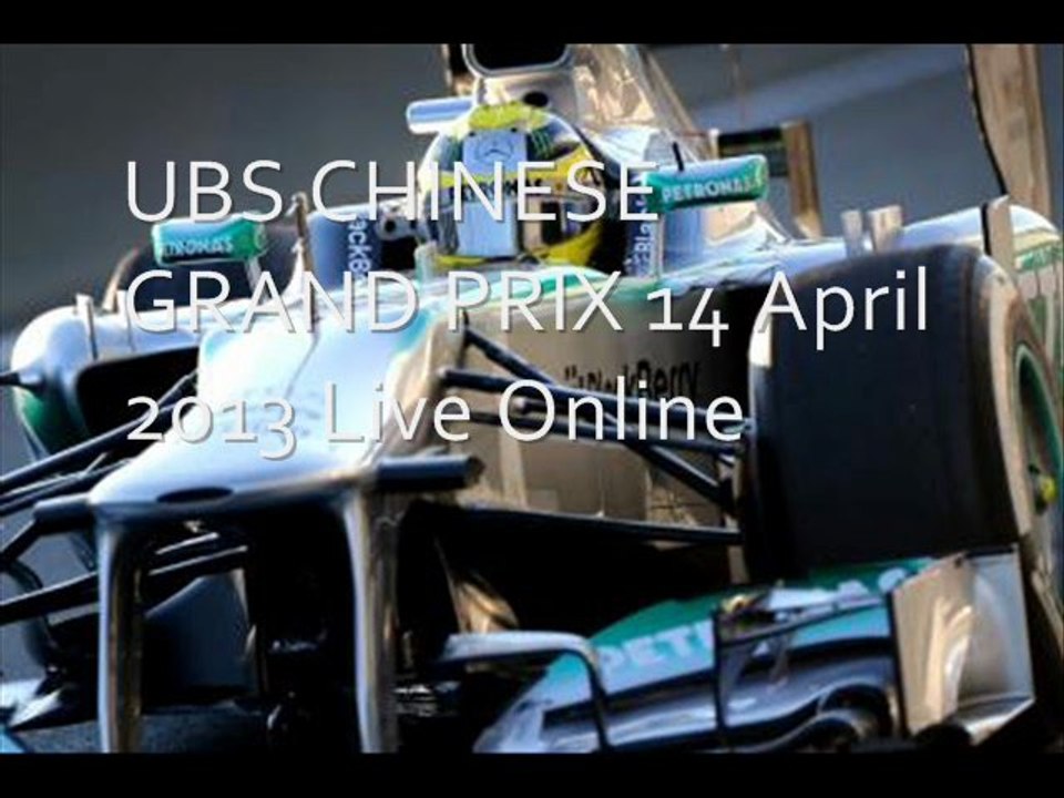 Shanghai China GP 2013 Full Coverage