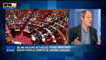 BFM STORY: Selon Valeurs Actuelles, Pierre Moscovici savait pour le compte de Jérôme Cahuzac - 11/04