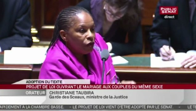 Mariage pour tous : Nous faisons en sorte qu'ils deviennent des citoyens comme les autres