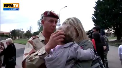 Retour des premiers soldats envoyés au Mali - 12/04