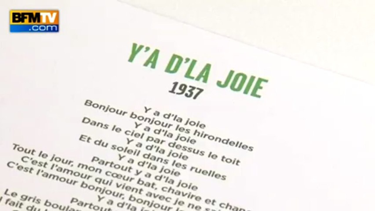 Exposition Trenet: Charles Aznavour redécouvre...