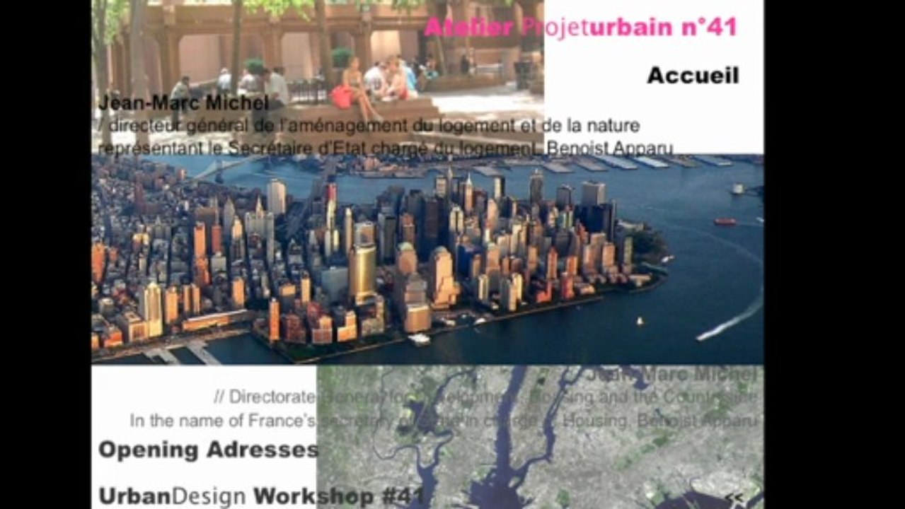 Jean-Marc Michel - Les leçons du projet urbain new yorkais