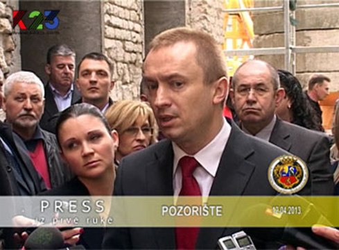 K23TV - Press iz prve ruke - Pozorište, Subotica - 12. april 2013.