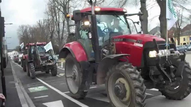 Beauvais : manifestation départementale des agriculteurs le 12 avril 2013