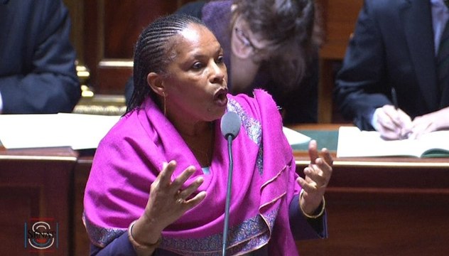 Taubira cite Tagore pour l'adoption du mariage homo