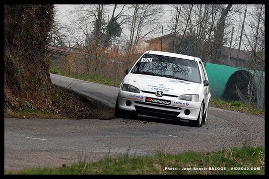 rallye monts du lyonnais camera embarquée Ferreira-Maras