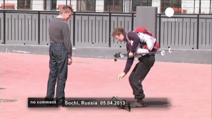 La Russie stocke de la neige pour les Jeux... - no comment