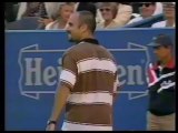 Pete Sampras great shots selection against Andre Agassi (US Open 1995 FINAL)