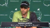 Sergio Garcia Shares Lead at The Masters
