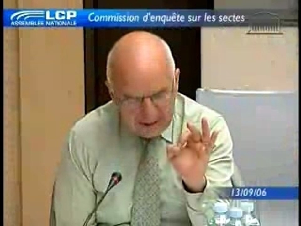 Sectes : enquête parlementaire