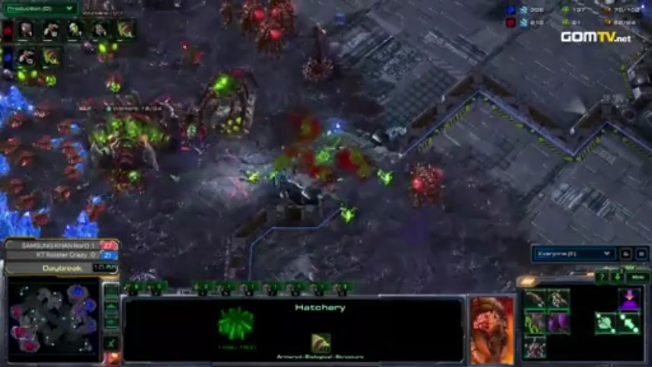 2013 GSL S2 CodeS Ro32 Samsung_RorO[Z] vs KT_Crazy[Z] Set2