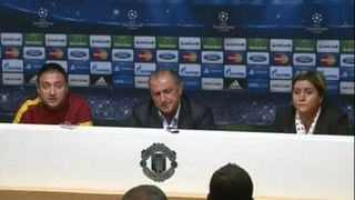 Sampiyonlar Ligi | Manchester United - Galatasaray Maç sonu Fatih Terim'in basın toplantısı