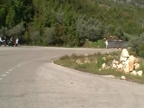 Honda CBR 600RR with aprilia shiver 750