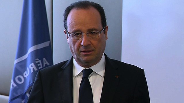 Déclaration à l'aéroport de Roissy-Charles de Gaulle