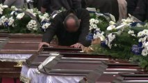 Serbia buries 13 victims of shooting spree