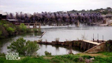 Marble Falls Bridge Implosion