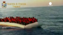 Migrants saved from death off Italian coast