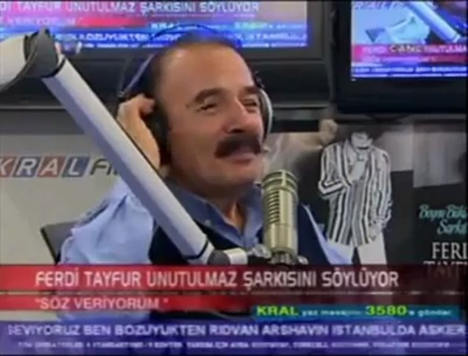 FERDİ TAYFUR SÖZ VERİYORUM CANLI KRAL FM