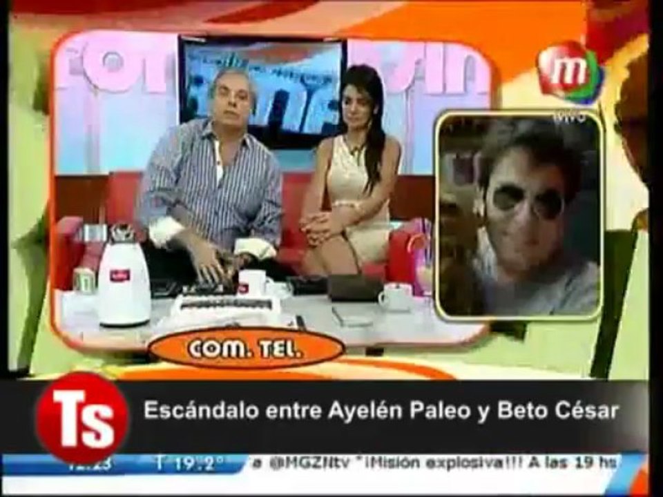 AYELÉN PALEO Y BETO CÉSAR VIOLENTA DISCUSIÓN - PARTE 2