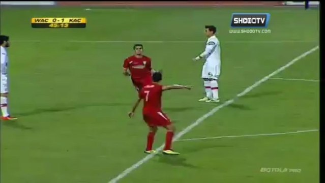 LIVE : WAC Wydad 0-2 KAC Kenitra ,Taoufiq Ajrouten